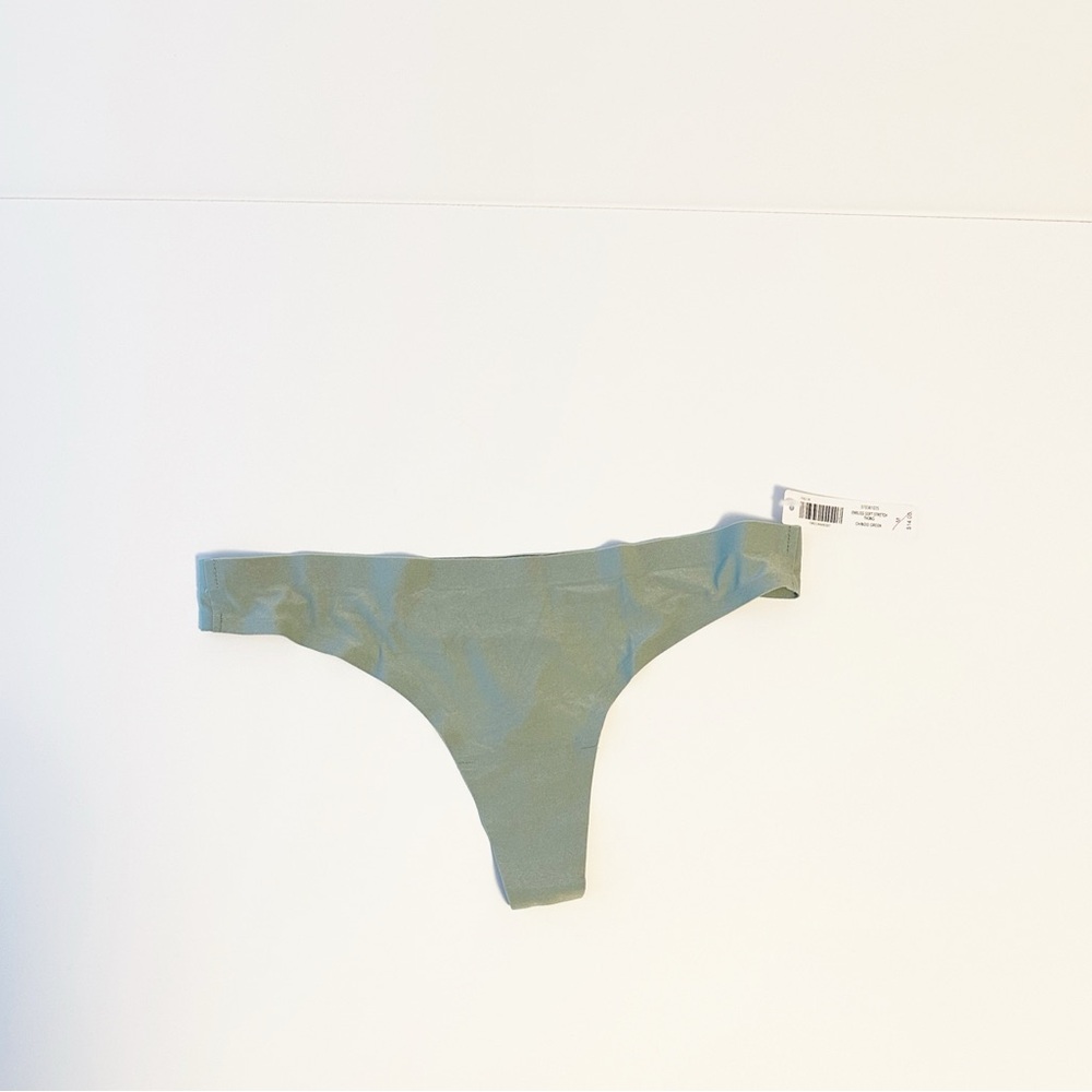 Soma Chinois Green Enbliss Soft Stretch Thong M NWT